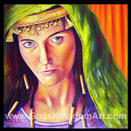 original oil painting south african artist