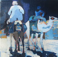 Bridget Fahy Cyprus artist oil paintings
