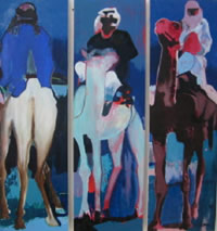 Bridget Fahy Cyprus artist oil paintings