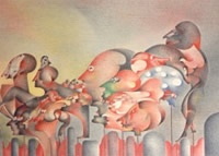 daniel hanequand canadian artist paintings