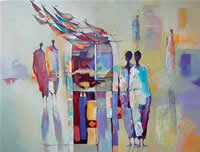 Izzeldinn Kojour canadian artist oil paintings
