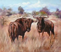 Leonie Louw south african artist oil paintings