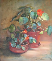 Leonie Louw south african artist oil paintings