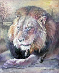 Leonie Louw south african artist oil paintings