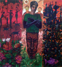 Omar Mahameed United Arab Emirates artist oil paintings