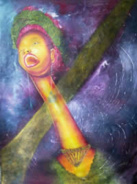 John Ngugi kenyan artist paintings