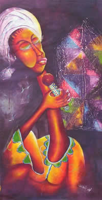 John Ngugi kenyan artist paintings