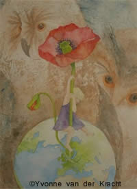 yvonne van der kracht dutch artist paintings