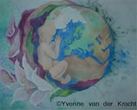 yvonne van der kracht dutch artist paintings