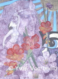 yvonne van der kracht dutch artist paintings