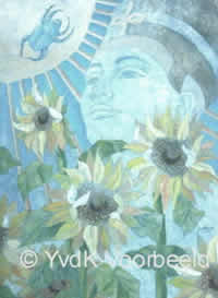 yvonne van der kracht dutch artist paintings