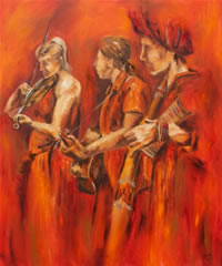 Grady Zeeman south african artist oil paintings