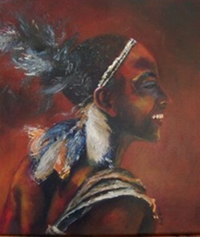 south african artist Anet Louw oil paintings