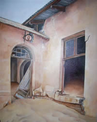 south african artist Anet Louw oil paintings