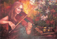 south african artist Riana Vorster oil paintings
