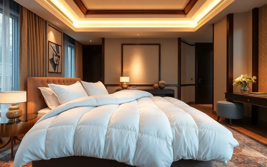 why are tuzialadu hotel comforters so fluffy