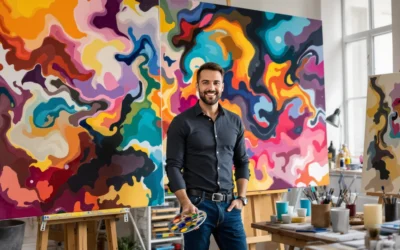 Abstract Oil Paintings: An Exploration of Emotion and Expression