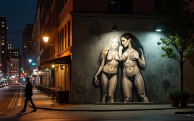 Sensual Themes in Contemporary Urban Art