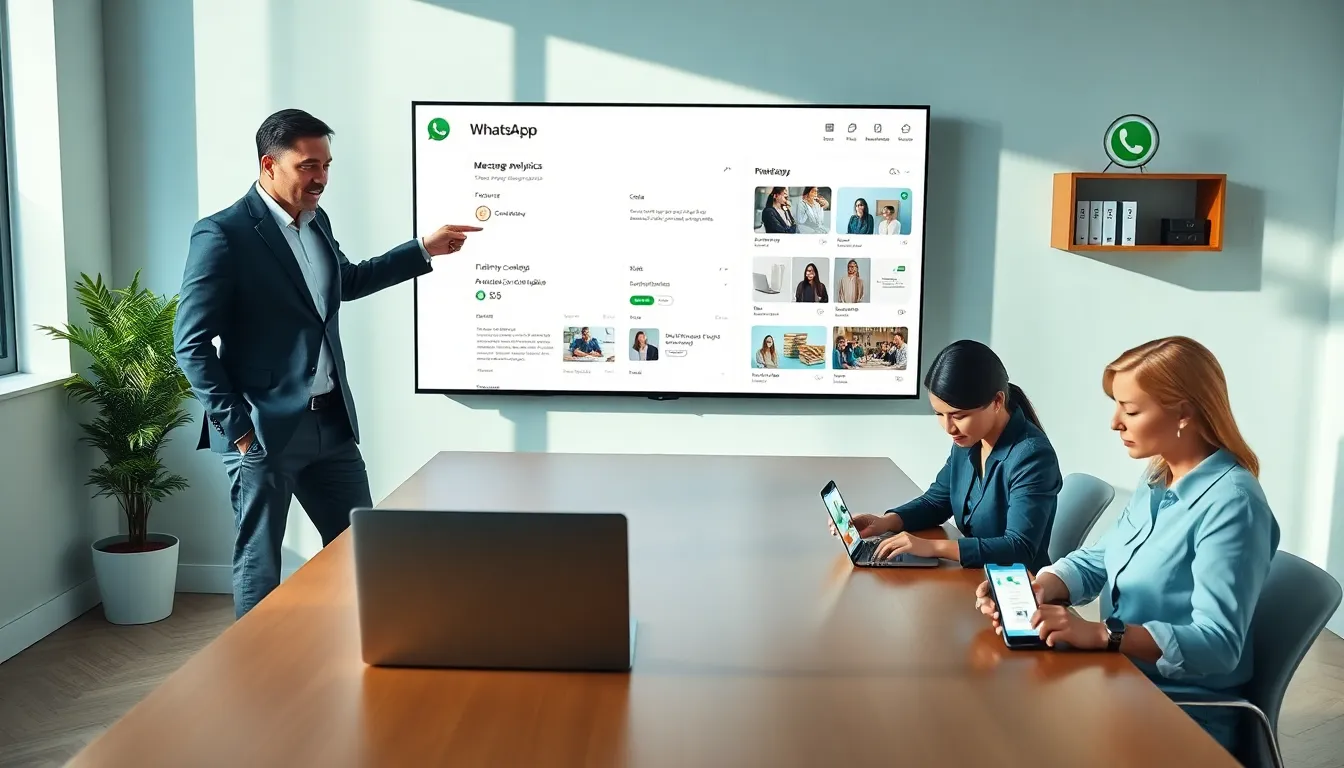 whatsapp business features