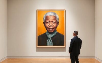 Painting Mandela: Arcy’s Iconic Nelson Mandela Portrait In Oil — Story, Technique, And Meaning