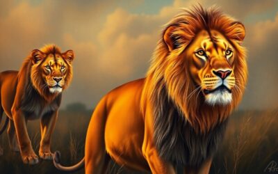 ArcyArt’s African Lion Paintings: How The Artist Captures Majesty, Movement, And Memory