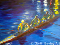 Garth Bayley united kingdom artist oil paintings