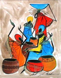 martin bulinya kenyan artist paintings