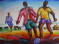 Nicky Chovuchovu paintings