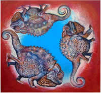 south african artist gary frier paintings