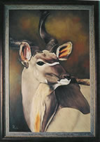 Wildlife Painting of Kudu