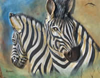 south african artist Japie Kleinhans paintings