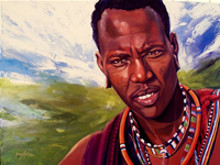 south african artist Jenny Mallon paintings