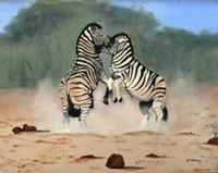 south african artist Kim Steinberg paintings