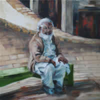 south african artist Karin Van Tonder oil paintings